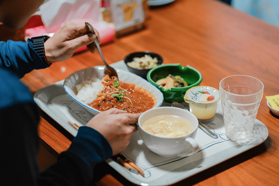画像：夕食